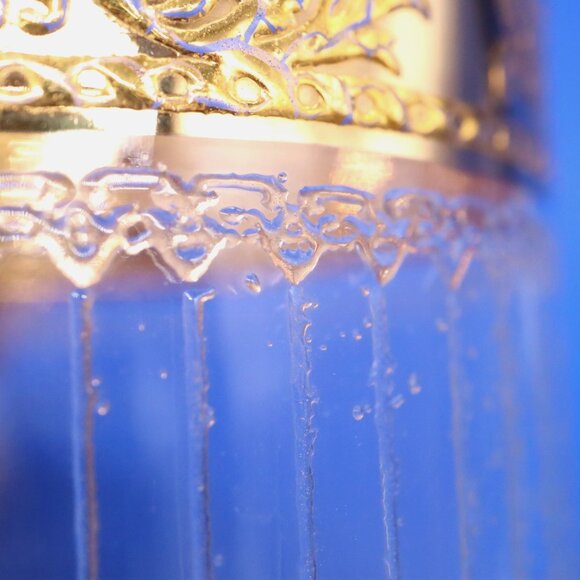 Set Of 4 Culver Tyrol 22K Gold Highball Tumbler Etched Glasses Vtg 60's MCM - Picture 4 of 6